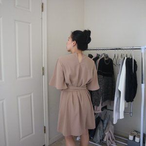 Oak & Fort WRAP DRESS W/ TIES